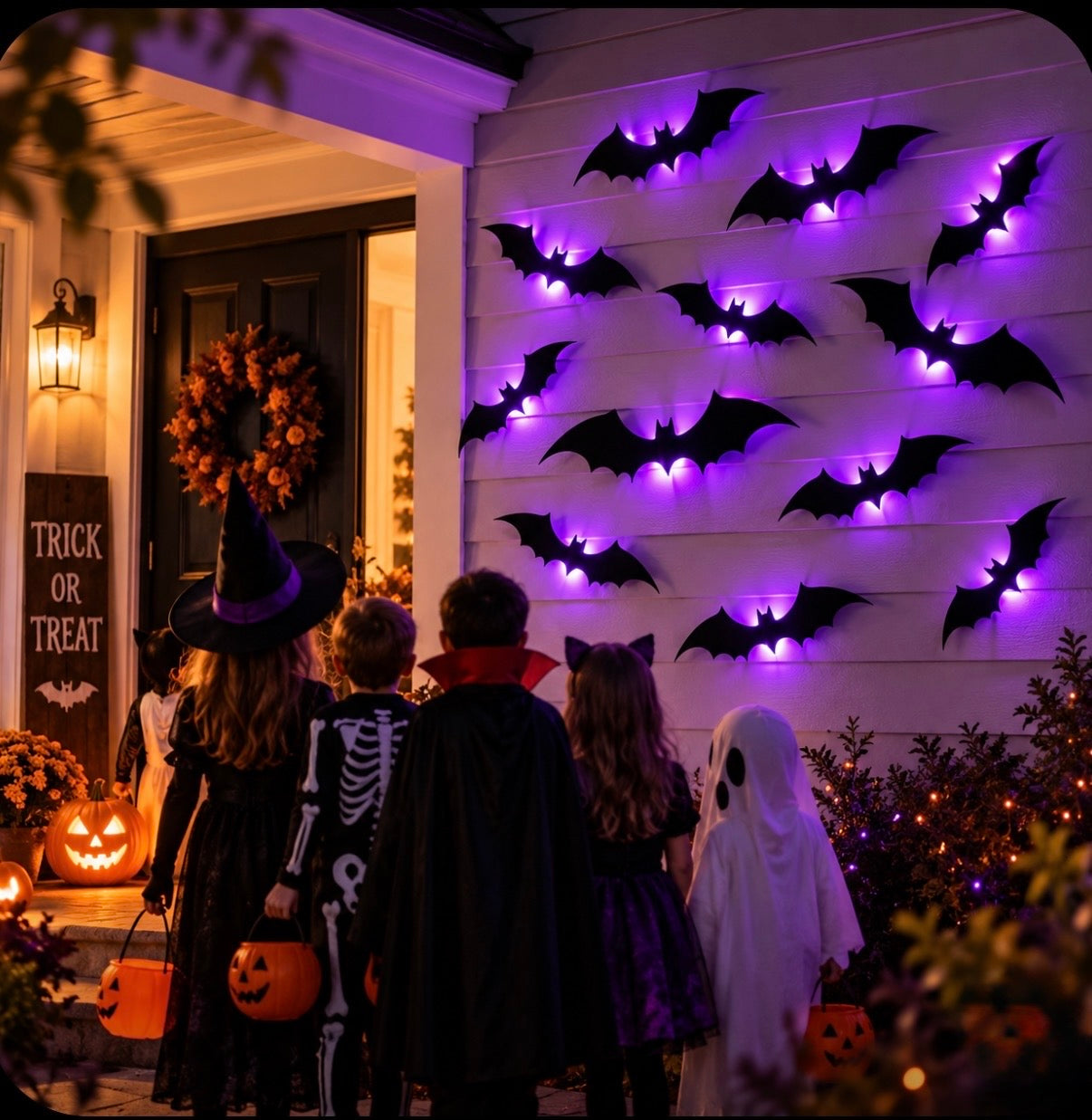 Light up the front of your house in ten minutes